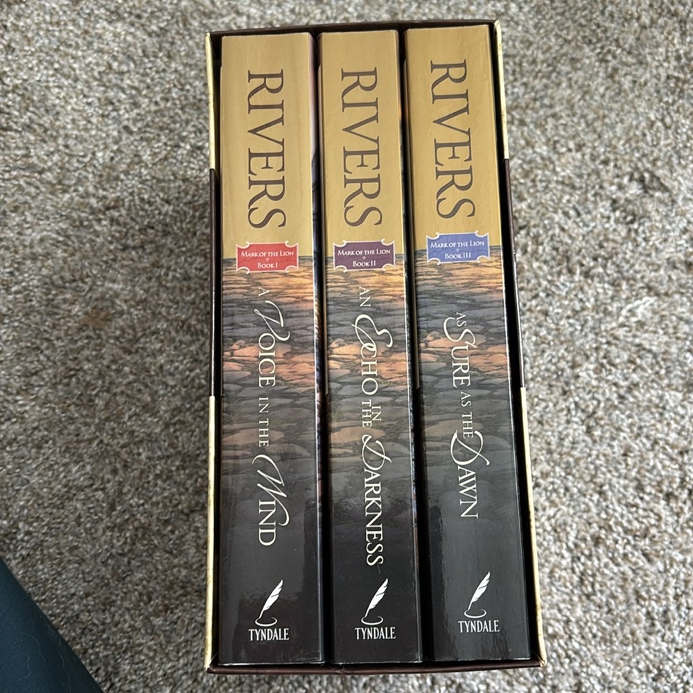 Francine Rivers mark of the lion series
